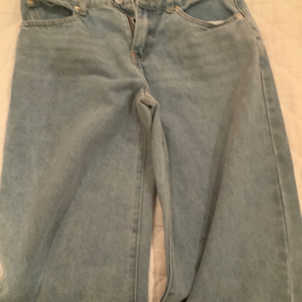 NWOT Edikted Raelynn Washed Low Rise Jeans - Picture 2 of 5